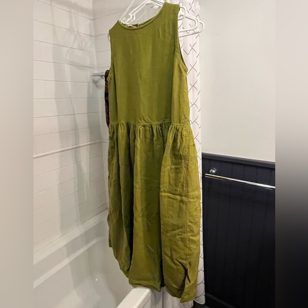 Ichi Antiquities 100% Linen Dress